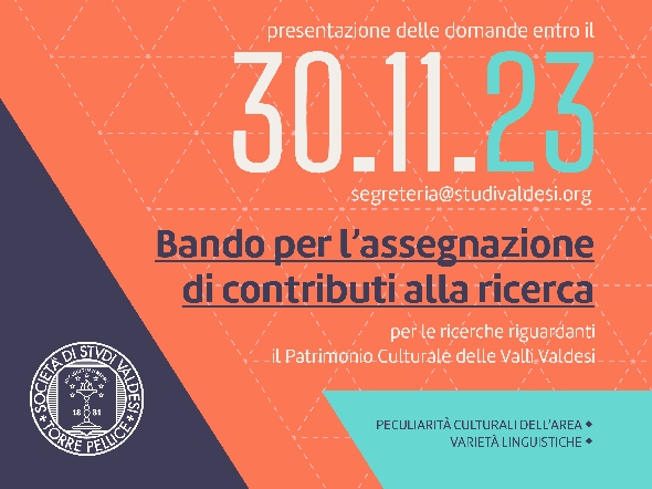 Bando per l'assegnazione di contributi alla ricerca